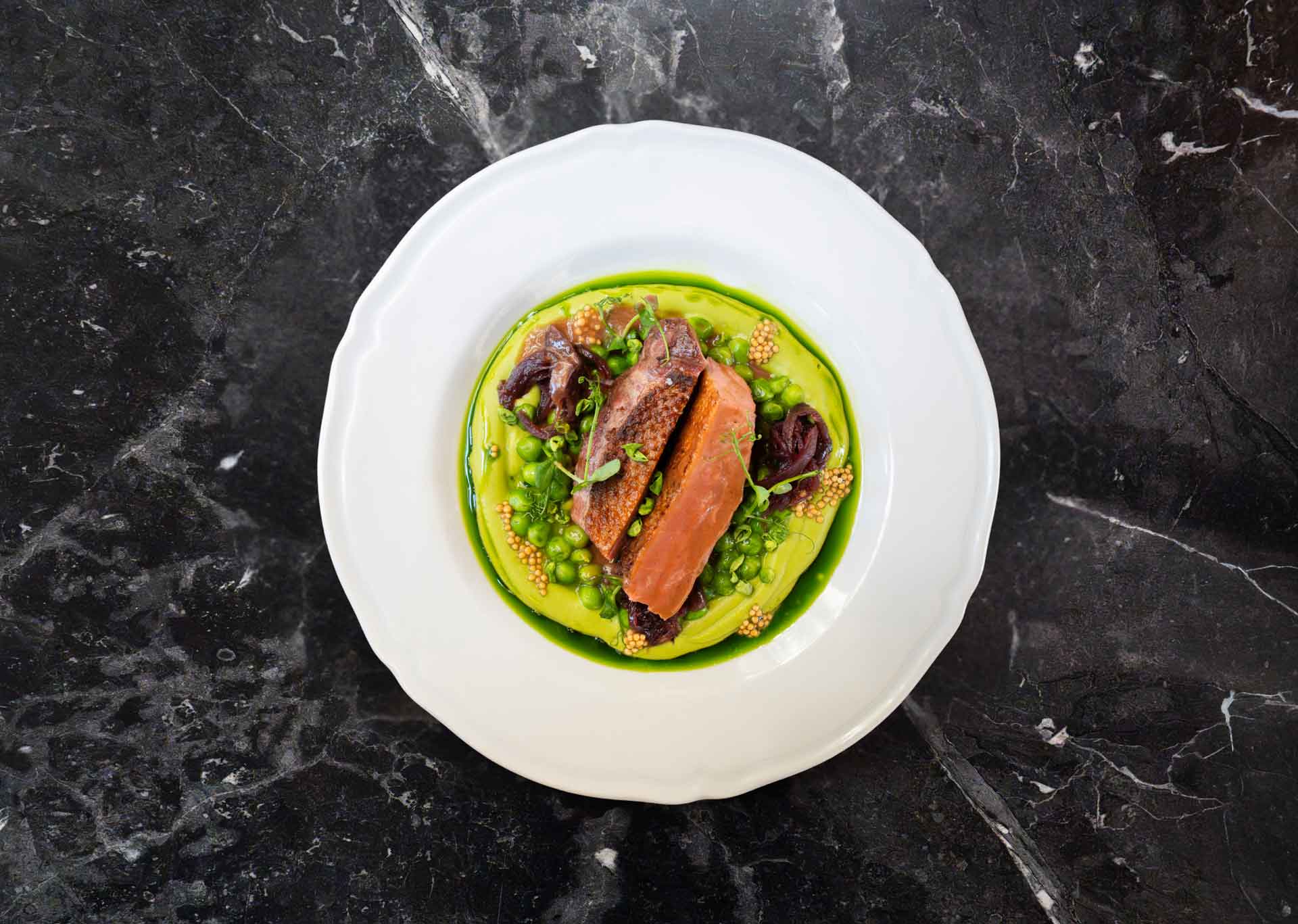 Plat servi au VOC Ristorante à Genève