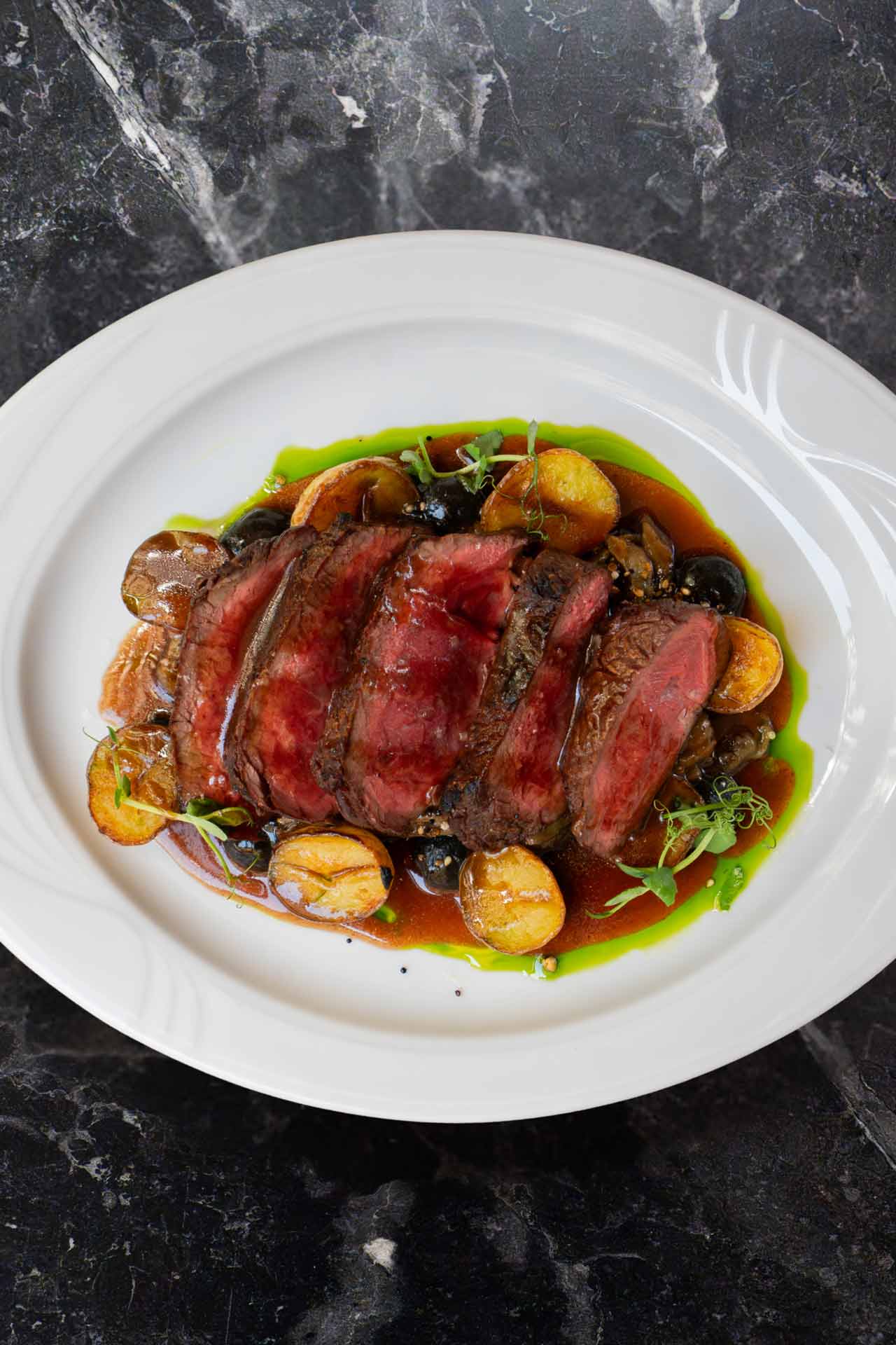 Plat servi au VOC Ristorante - viande